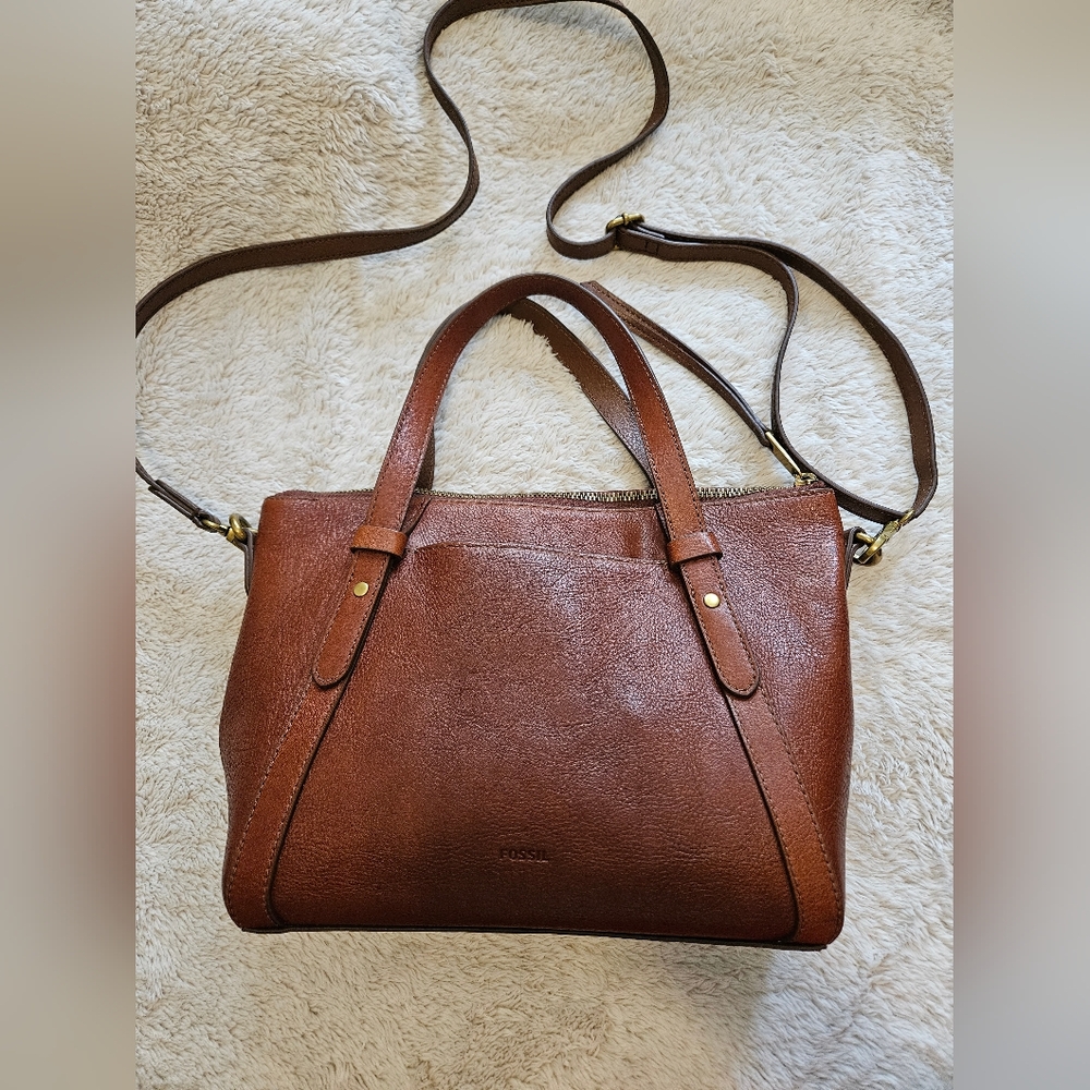 Fossil Vintage Medium Leather Tote